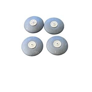 RC Plane Used Tire Lot of 4- 1 3/8 x 1/4 marked Veco- Pricing for all 4
